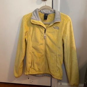 THE NORTH FACE OSITO FLEECE JACKET WOMENS Yellow Full Zip